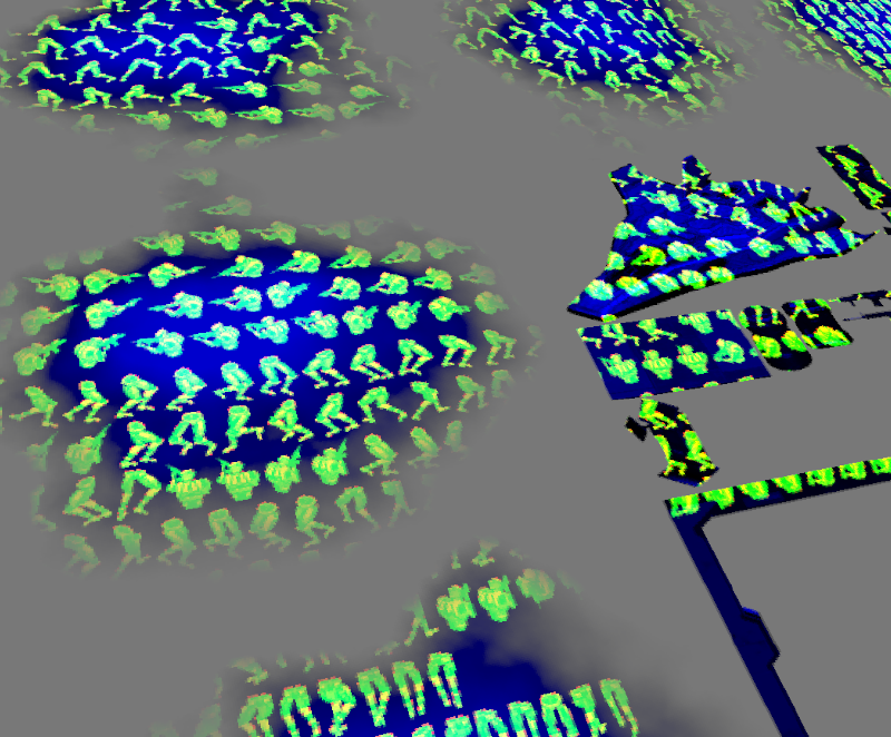 RGBA texture channel packing